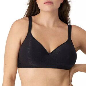 Bali® Comfort Revolution® Wireless Bra, Black, Convertible, Style 3463, Size 38C